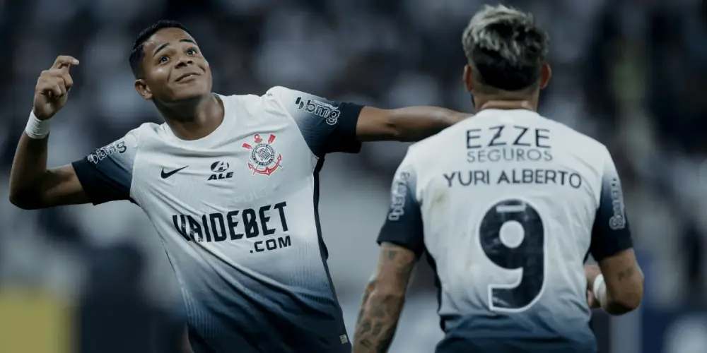 Corinthians goleia na Sul-Americana e Wesley rouba a cena com respostas irreverentes